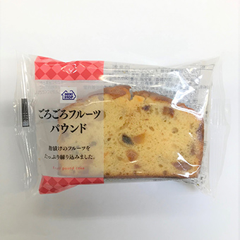 フルーツパウンドケーキ