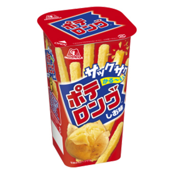 森永　ポテロング しお味